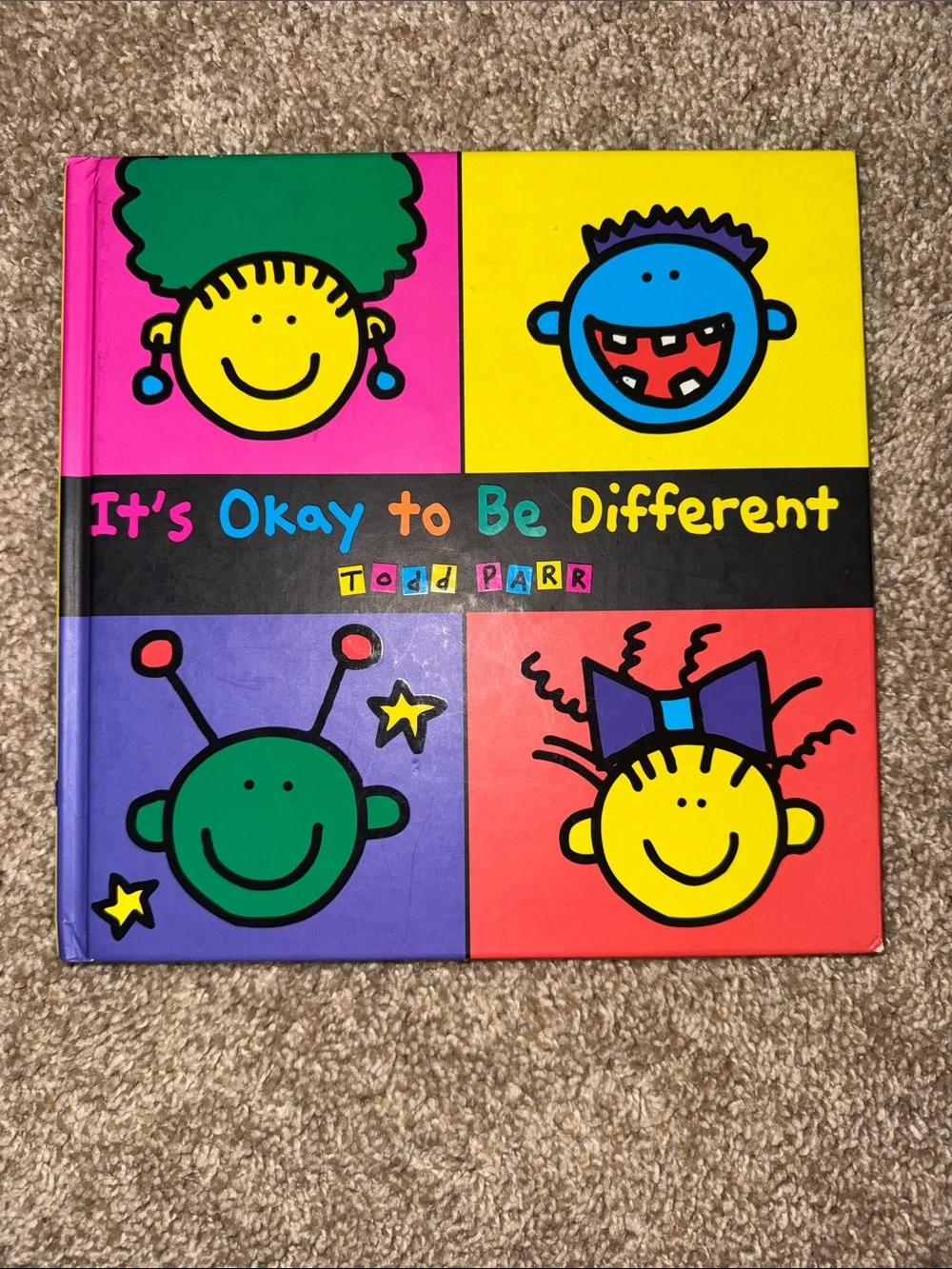 It's Okay to Be Different by Todd Parr - Colorful Hardcover